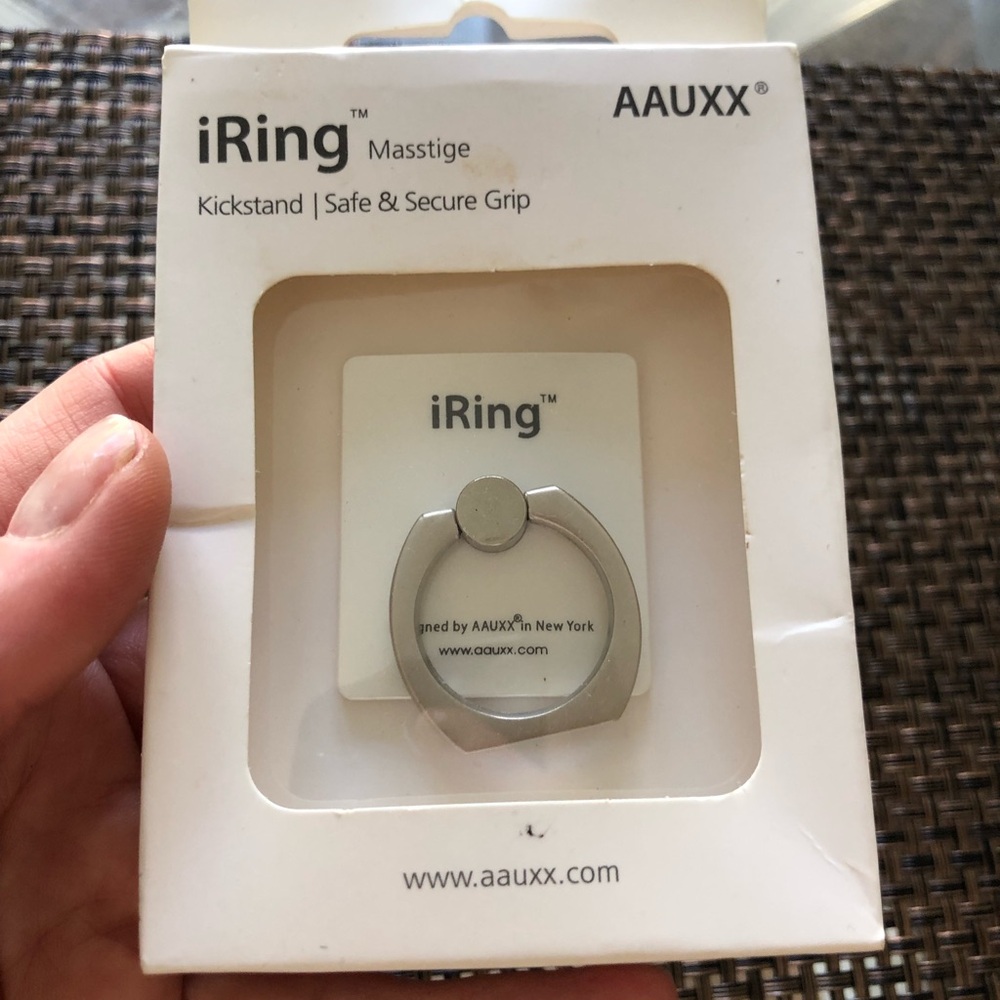AAUXX iRing Silver Phone Ring Holder